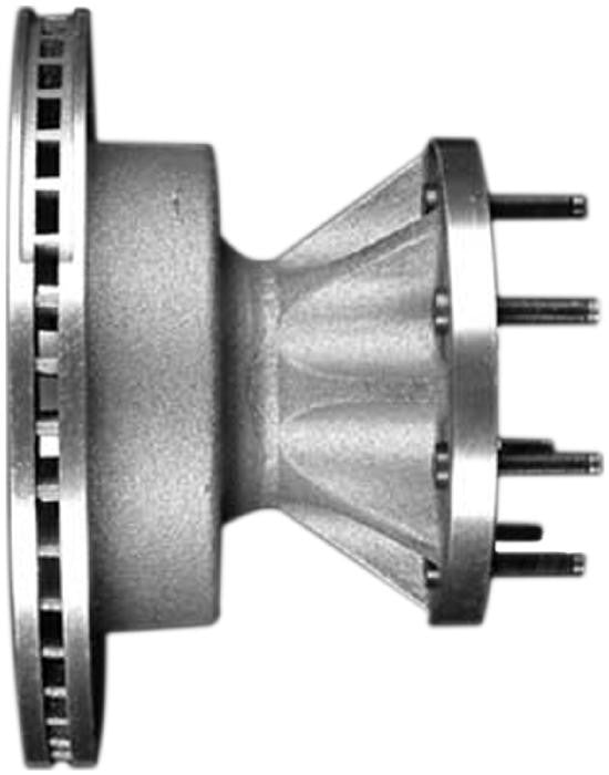 BENDIX PREMIUM DRUM AND ROTOR Disc Brake Rotor and Hub Assembly PRT5071