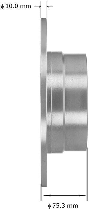 BENDIX PREMIUM DRUM AND ROTOR Disc Brake Rotor PRT5924