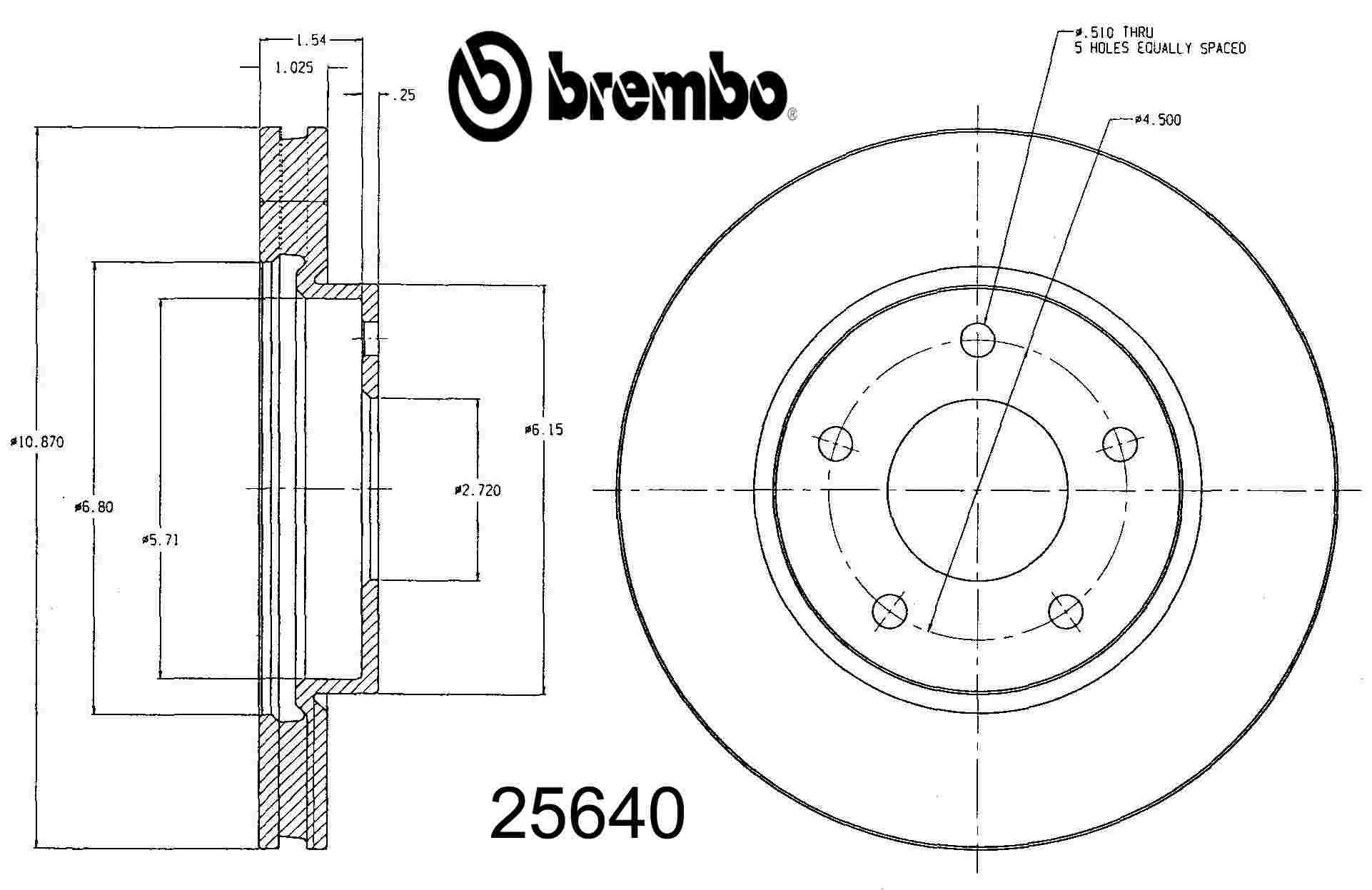 Brembo Disc Brake Rotor