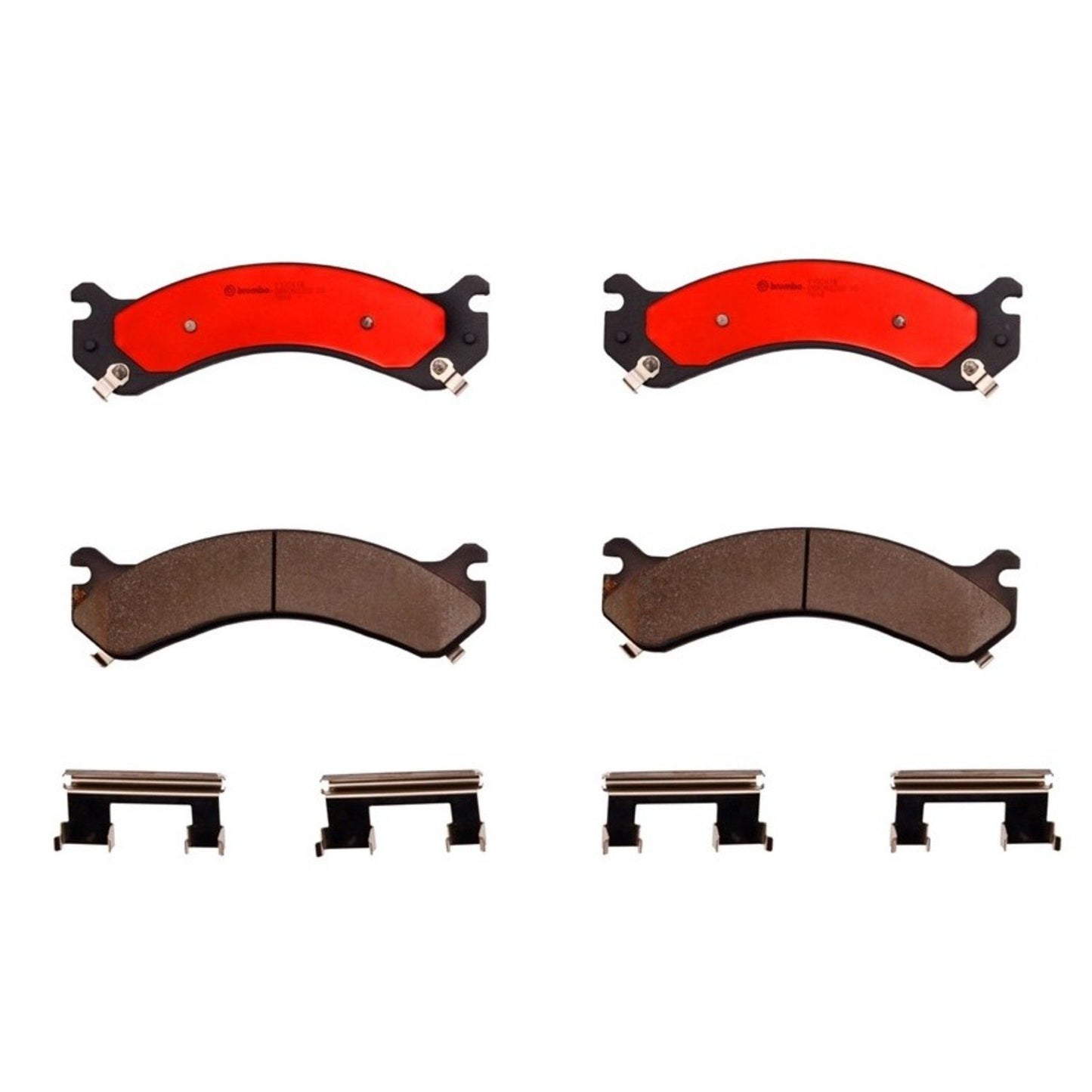 Brembo OE Brembo 01-06 Chevrolet Silverado 3500 Premium NAO Ceramic OE Equivalent Pad - Rear P10041N