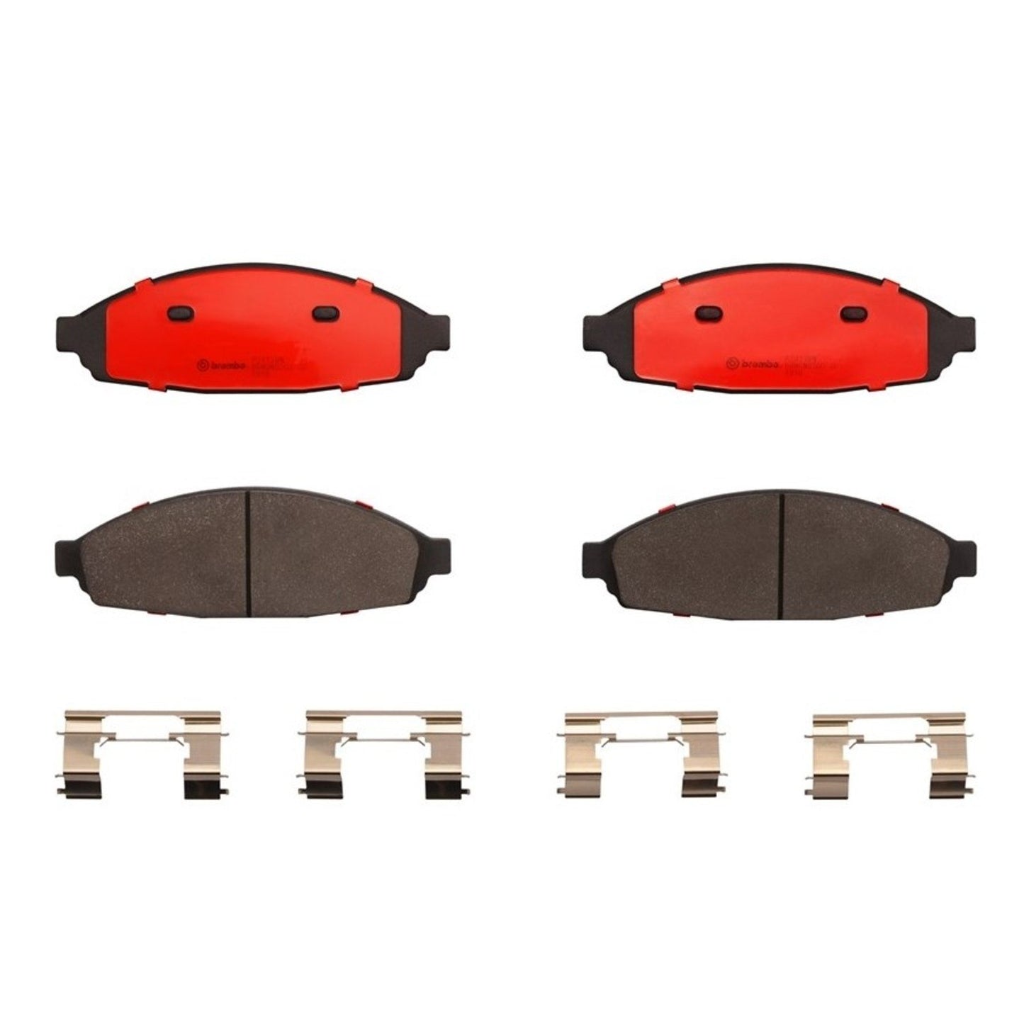 Brembo OE Brembo 03-11 Ford Crown Victoria/Lincoln Town Car Front Premium NAO Ceramic OE Equivalent Pad P24128N
