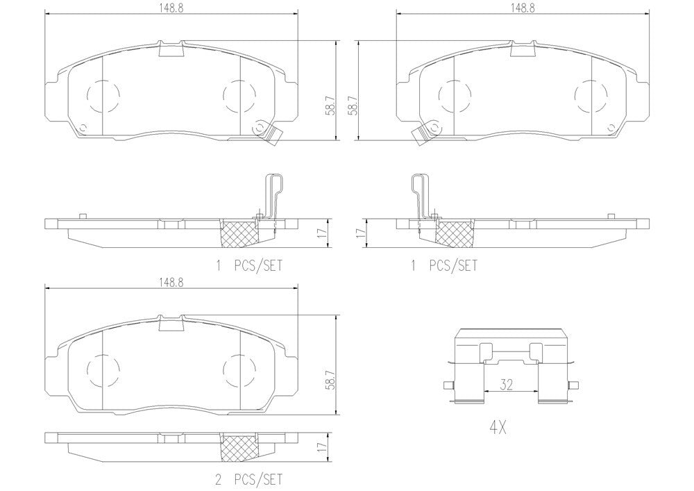 Brembo Disc Brake Pad