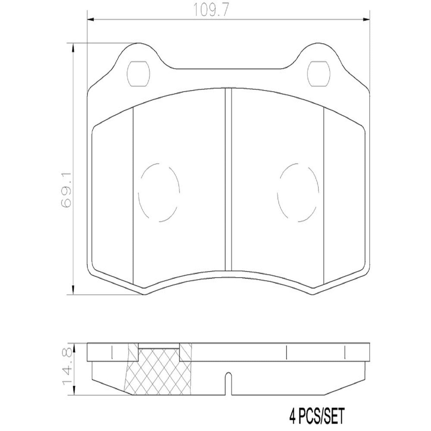 Brembo Disc Brake Pad