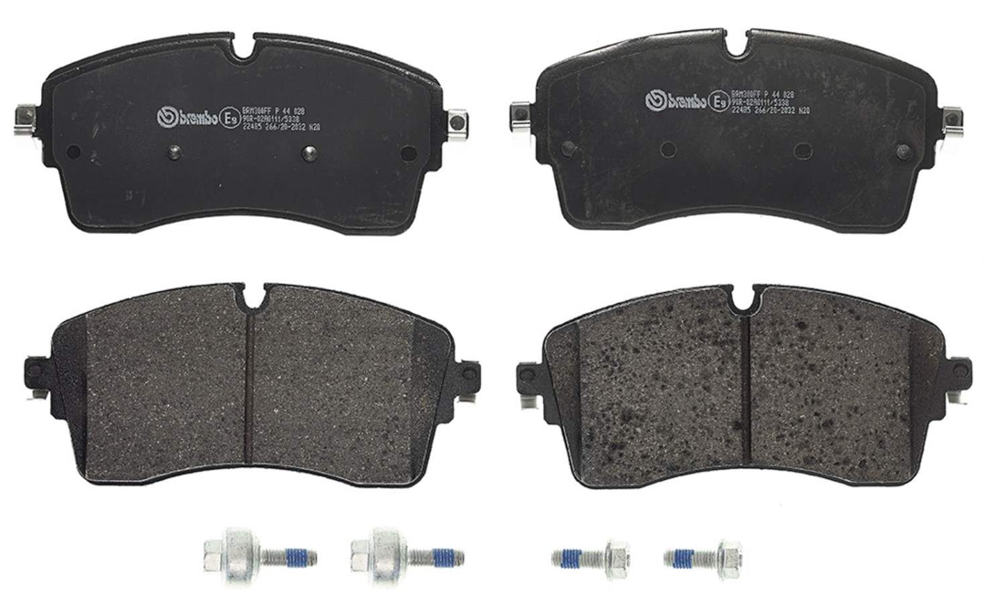 Brembo OE Brembo 18-20 Jaguar E-Pace/Land Rover Discovery/Range Rover Front Premium Low-Met OE Equivalent Pad P44028