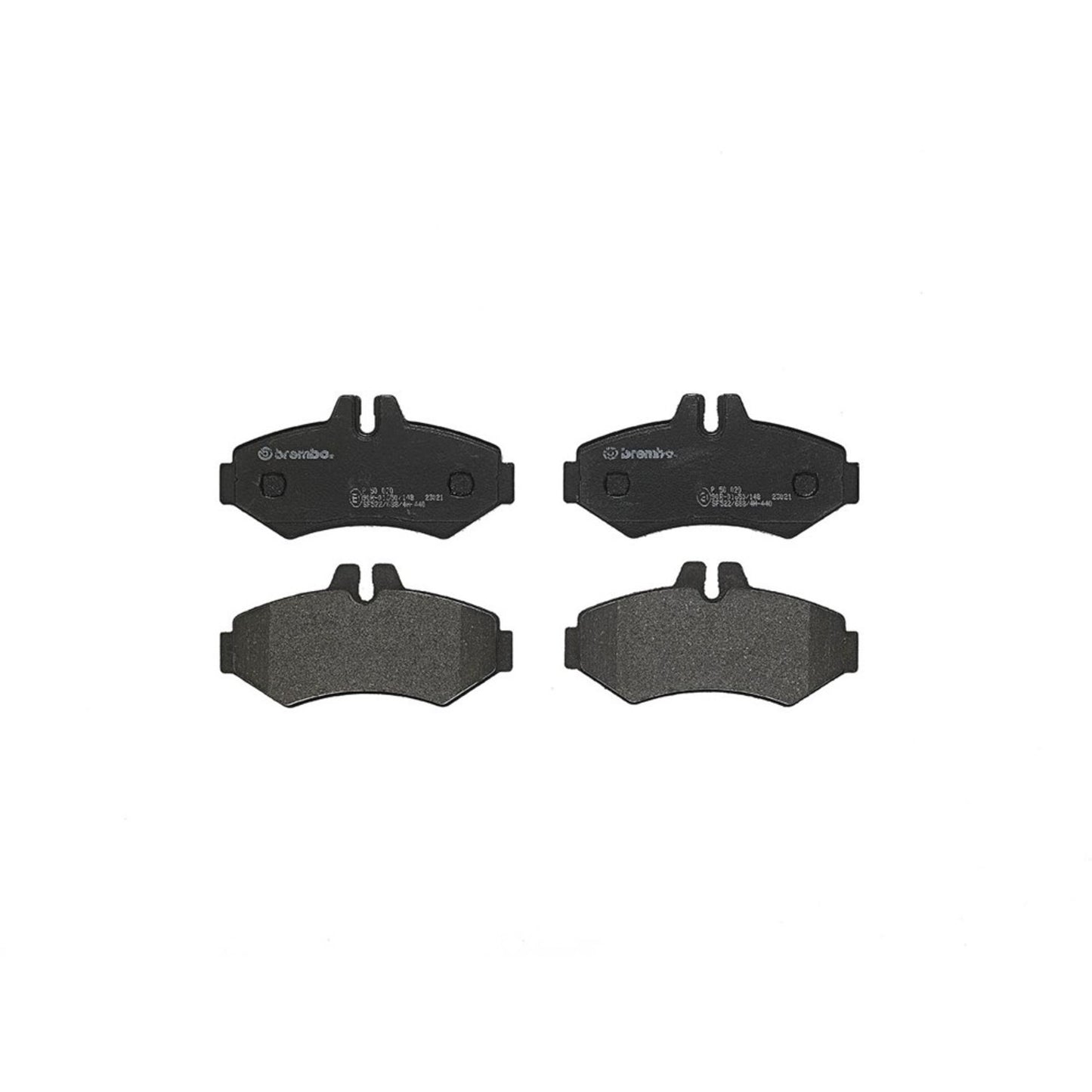 Brembo OE Brembo 03-06 Dodge Sprinter 2500/03-04 Mercedes-Benz G55 AMG Rear Premium Low-Met OE Equivalent Pad P50020