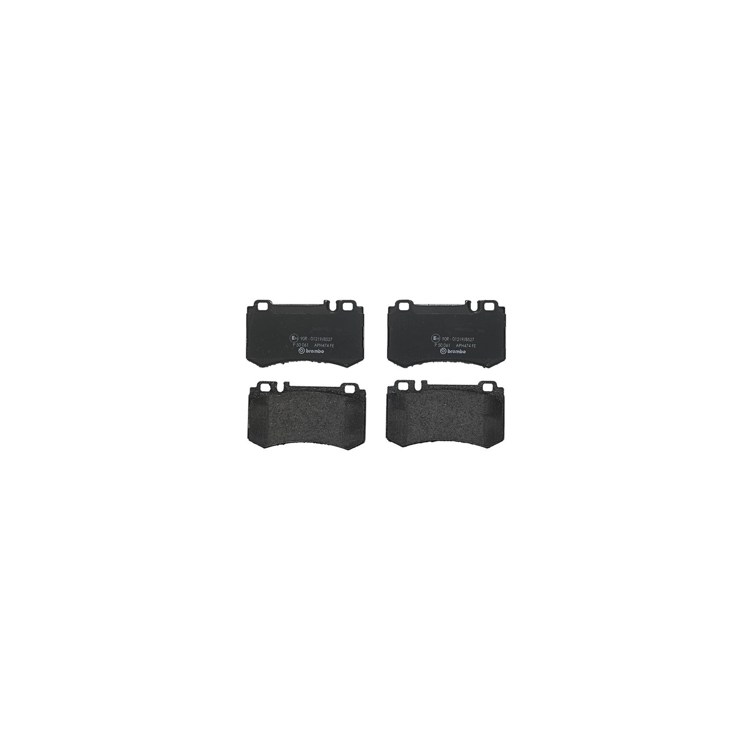 Brembo OE Brembo 05-06 Mercedes-Benz CL65 AMG Premium Low-Met OE Equivalent Pad - Rear P50061
