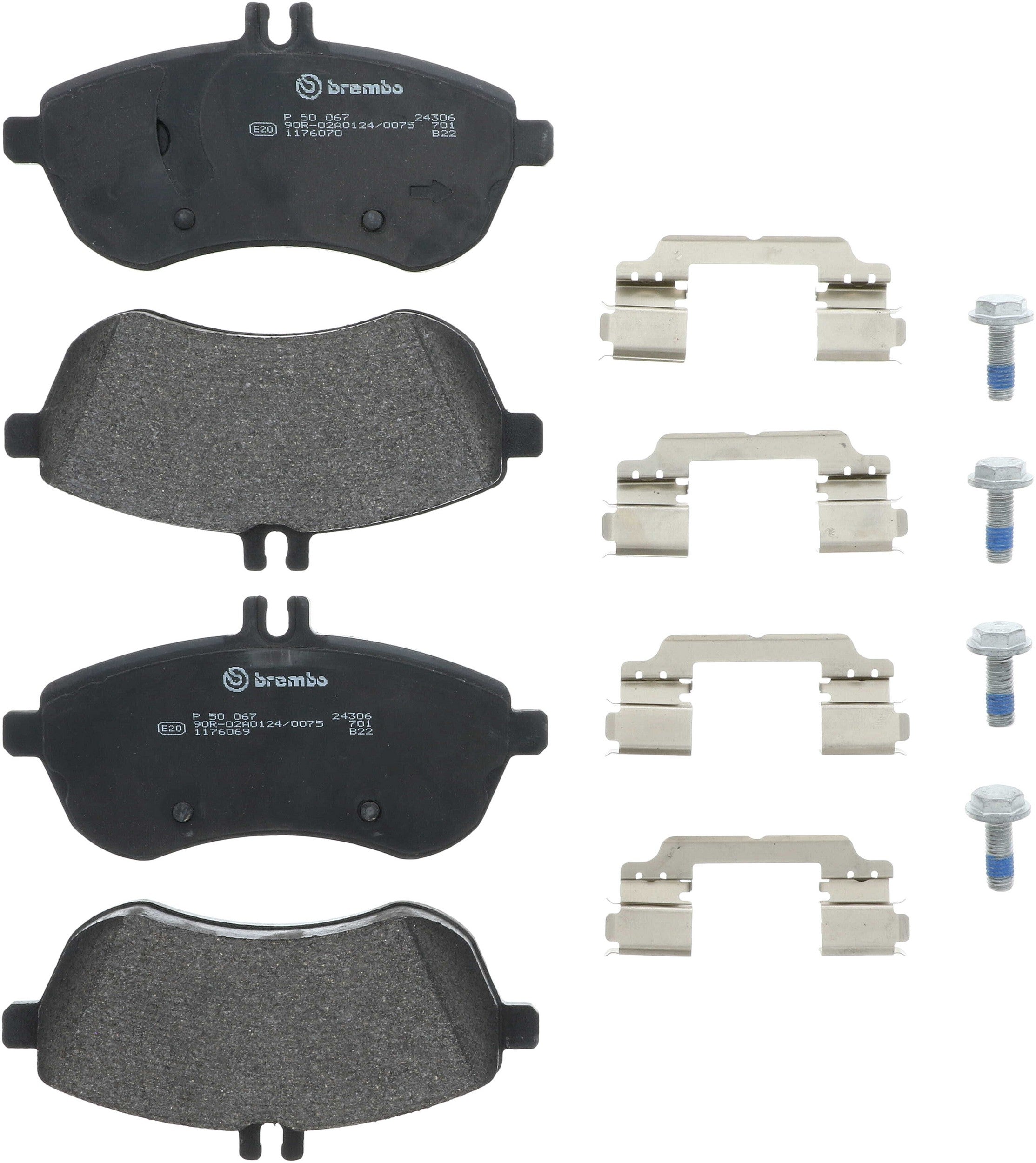 Brembo Disc Brake Pad Set P50067