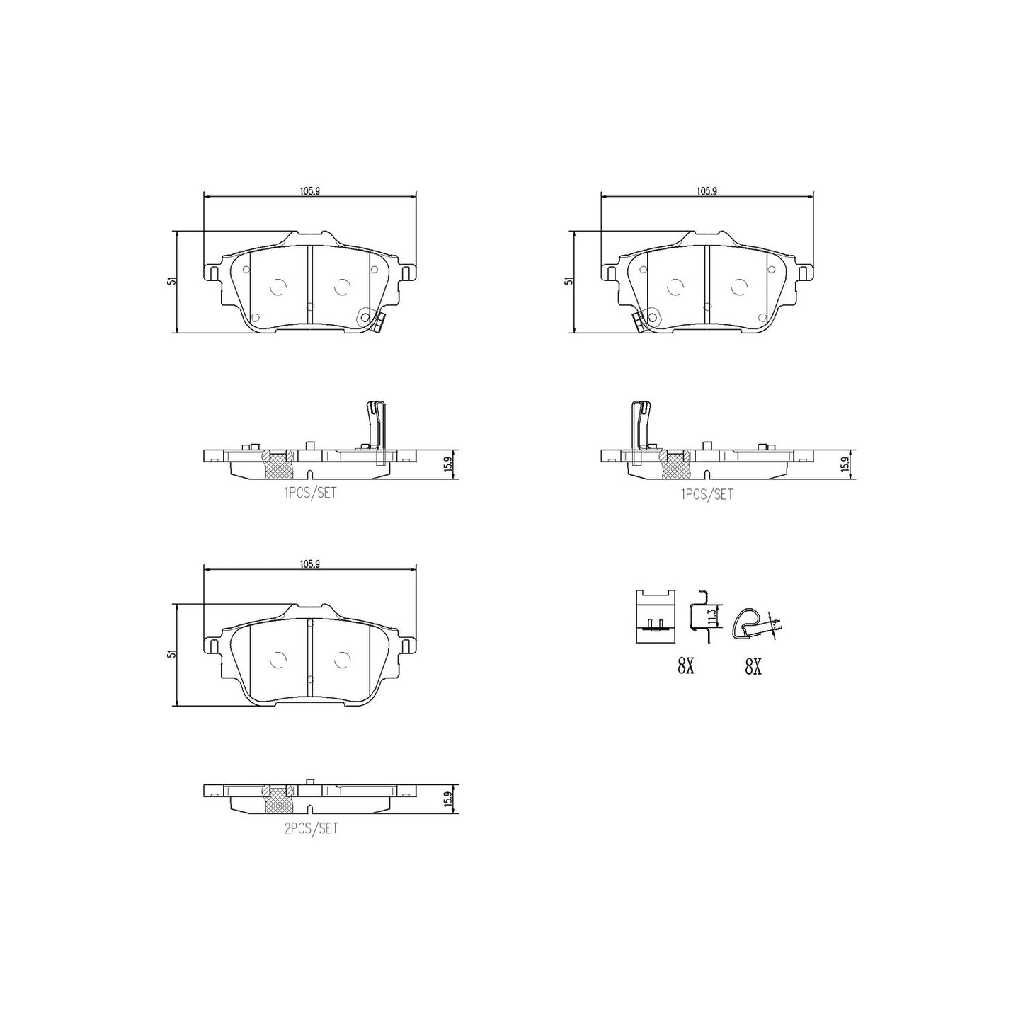 Brembo P56133N