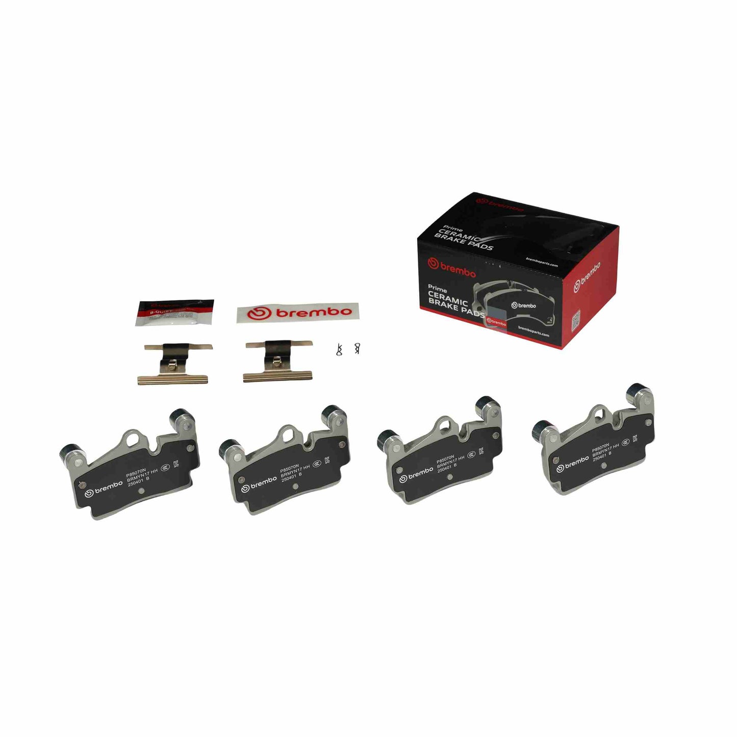 Brembo OE Brembo 04-09 Audi Q7/ Porsche Cayenne/ Volkswagen Touareg Rear NAO Brake Pad P85070N