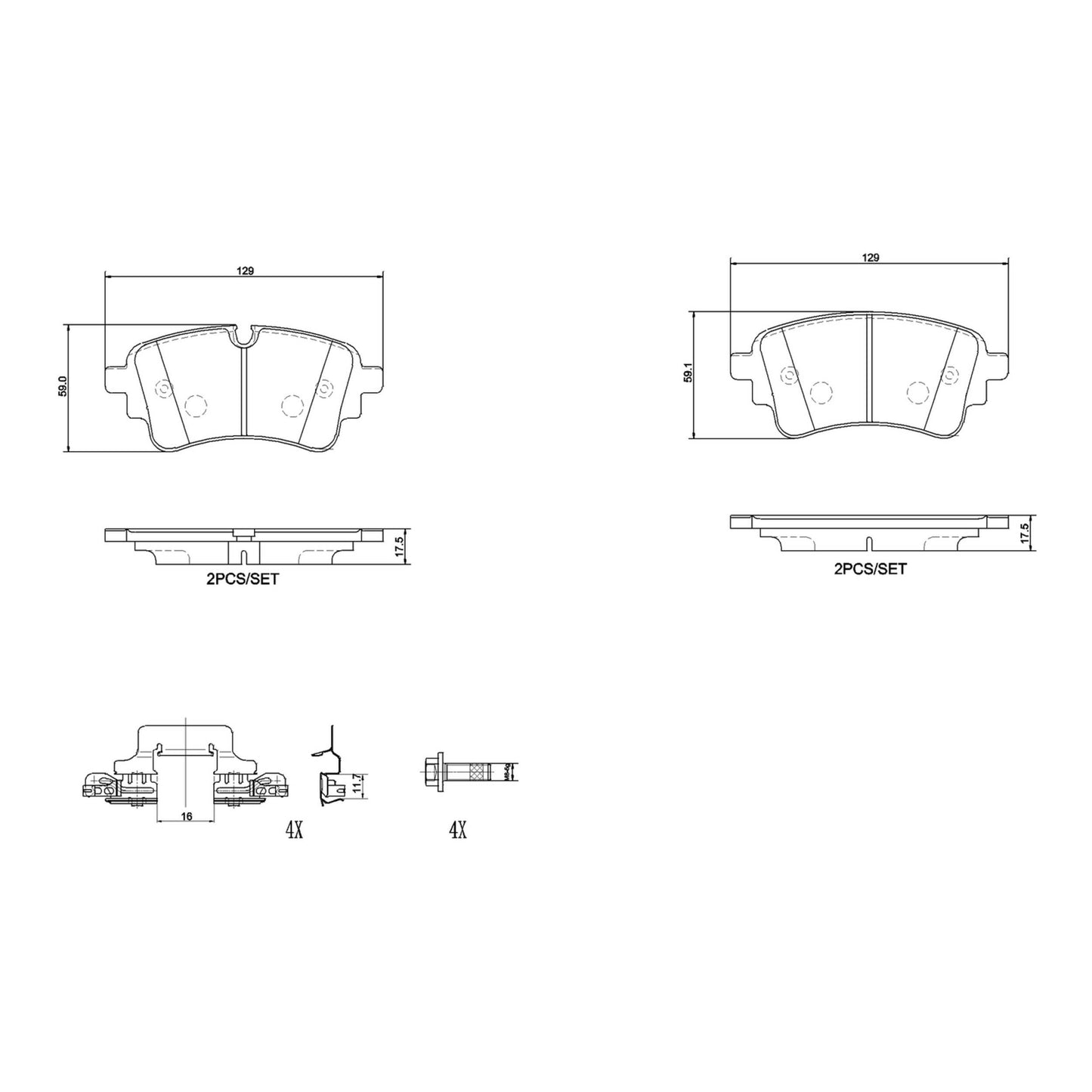 Brembo P85186N product image