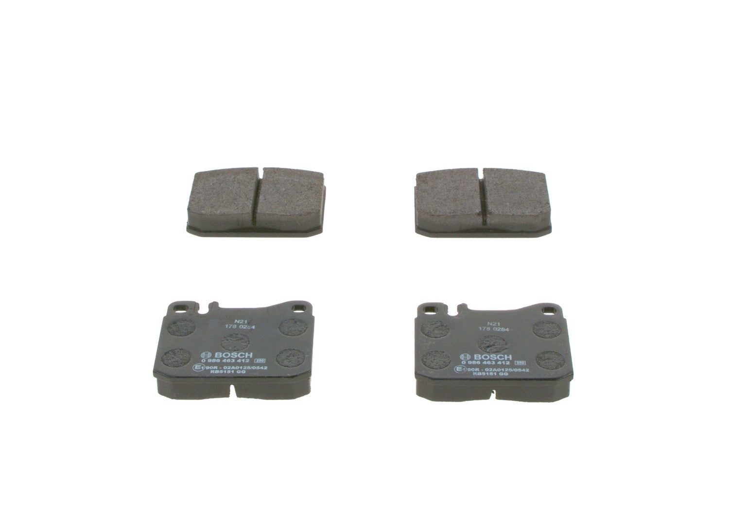 Bosch Disc Brake Pad Set 0986463412