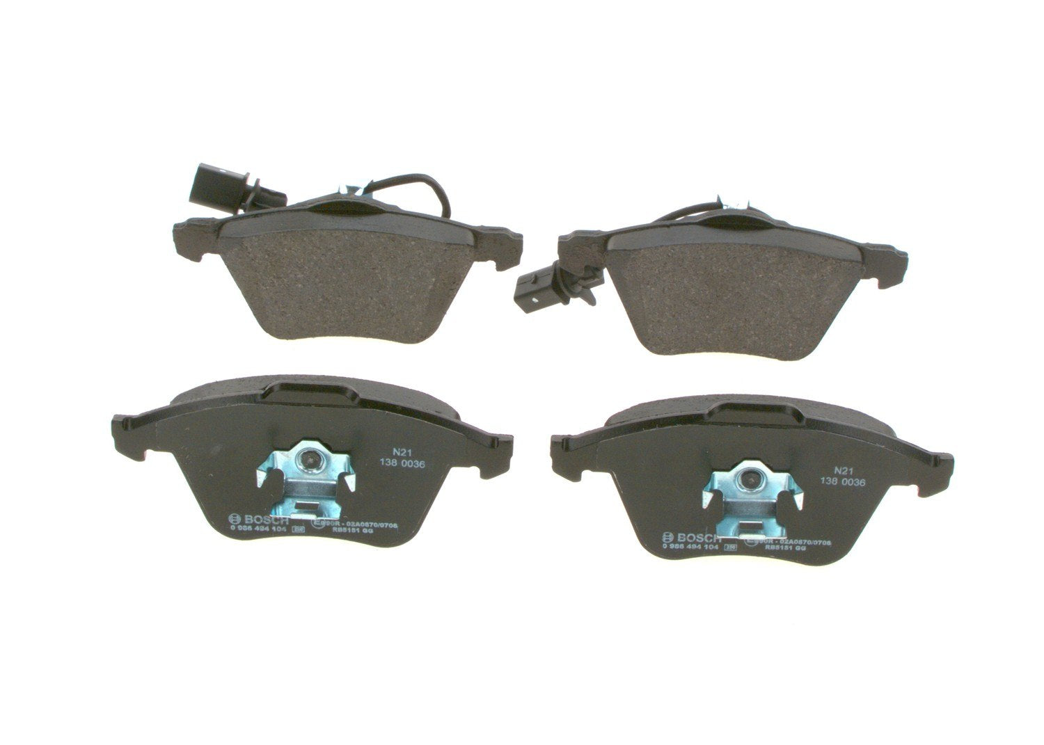 Bosch Disc Brake Pad Set 0986494104