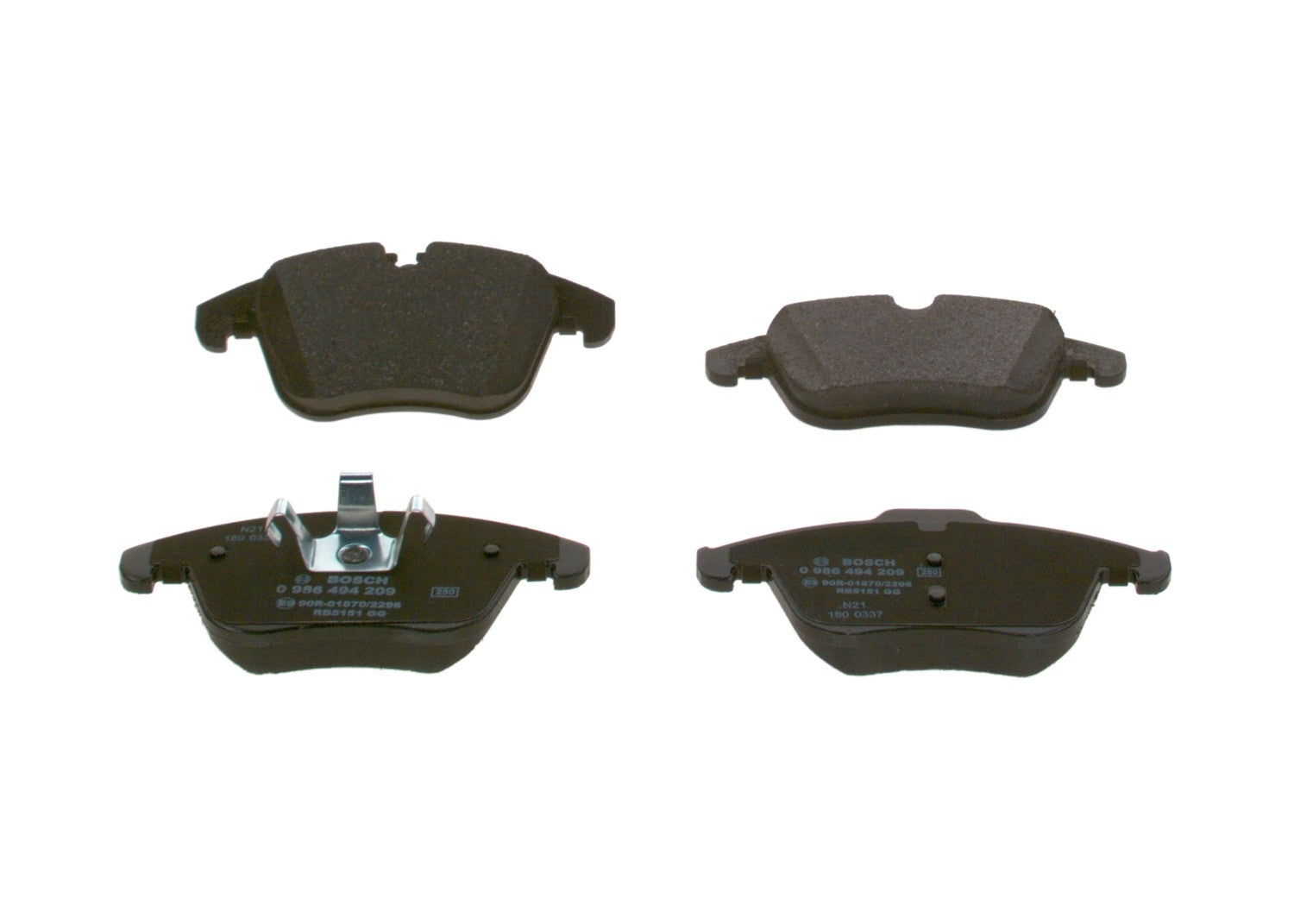 Bosch Disc Brake Pad Set 0986494209