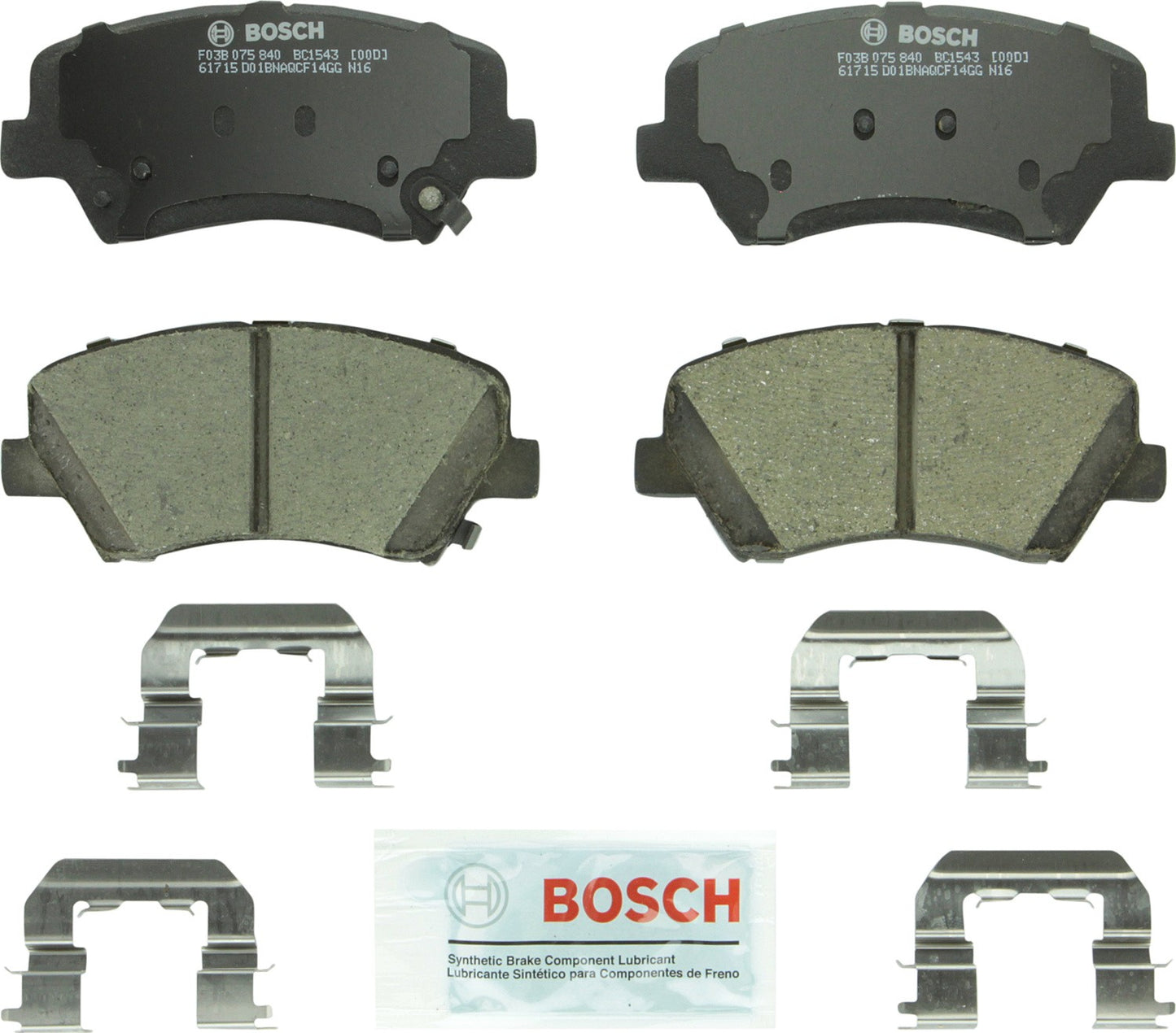 Bosch Disc Brake Pad Set BC1543
