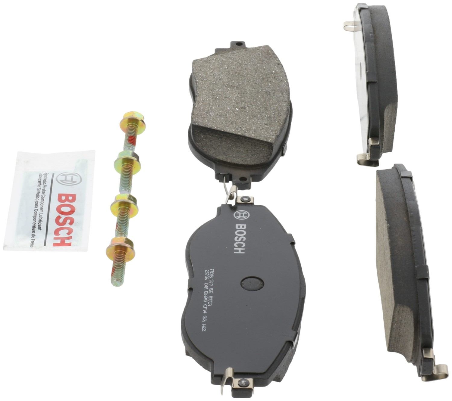 Bosch Disc Brake Pad Set top view frsport BC1633A