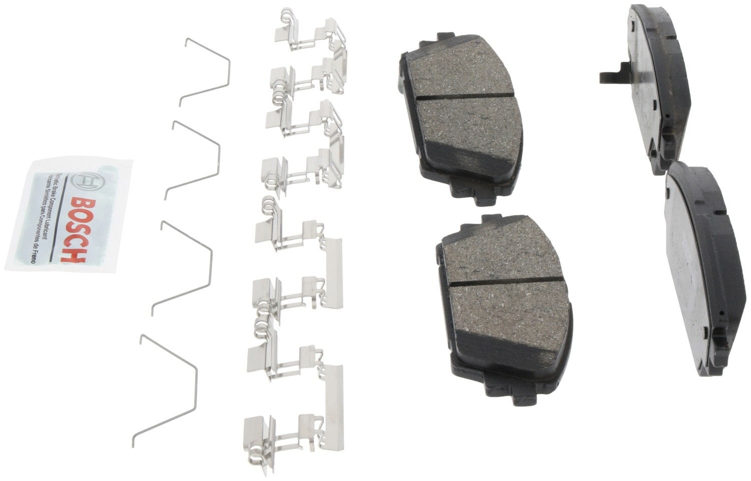 Bosch Disc Brake Pad Set top view frsport BC2218