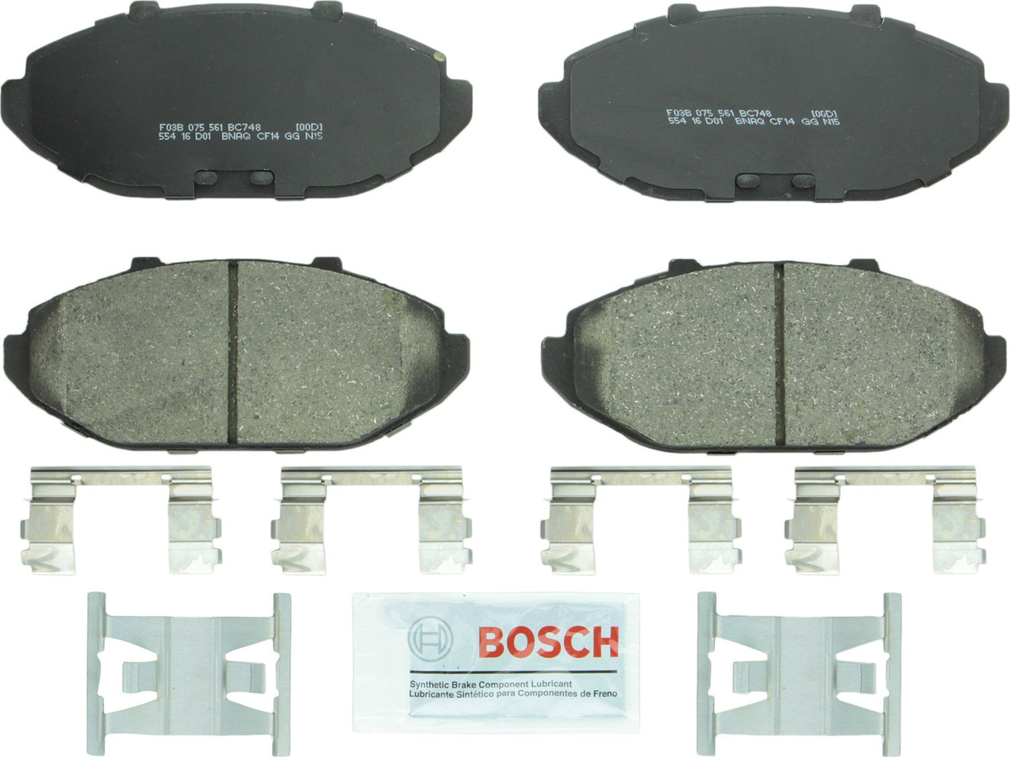 Bosch Disc Brake Pad Set BC748