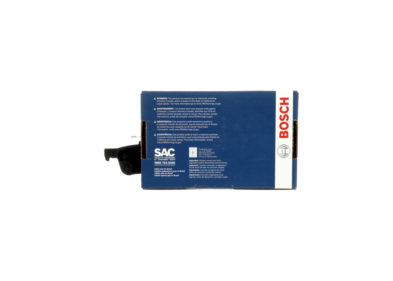 Bosch Disc Brake Pad Set BE1665H