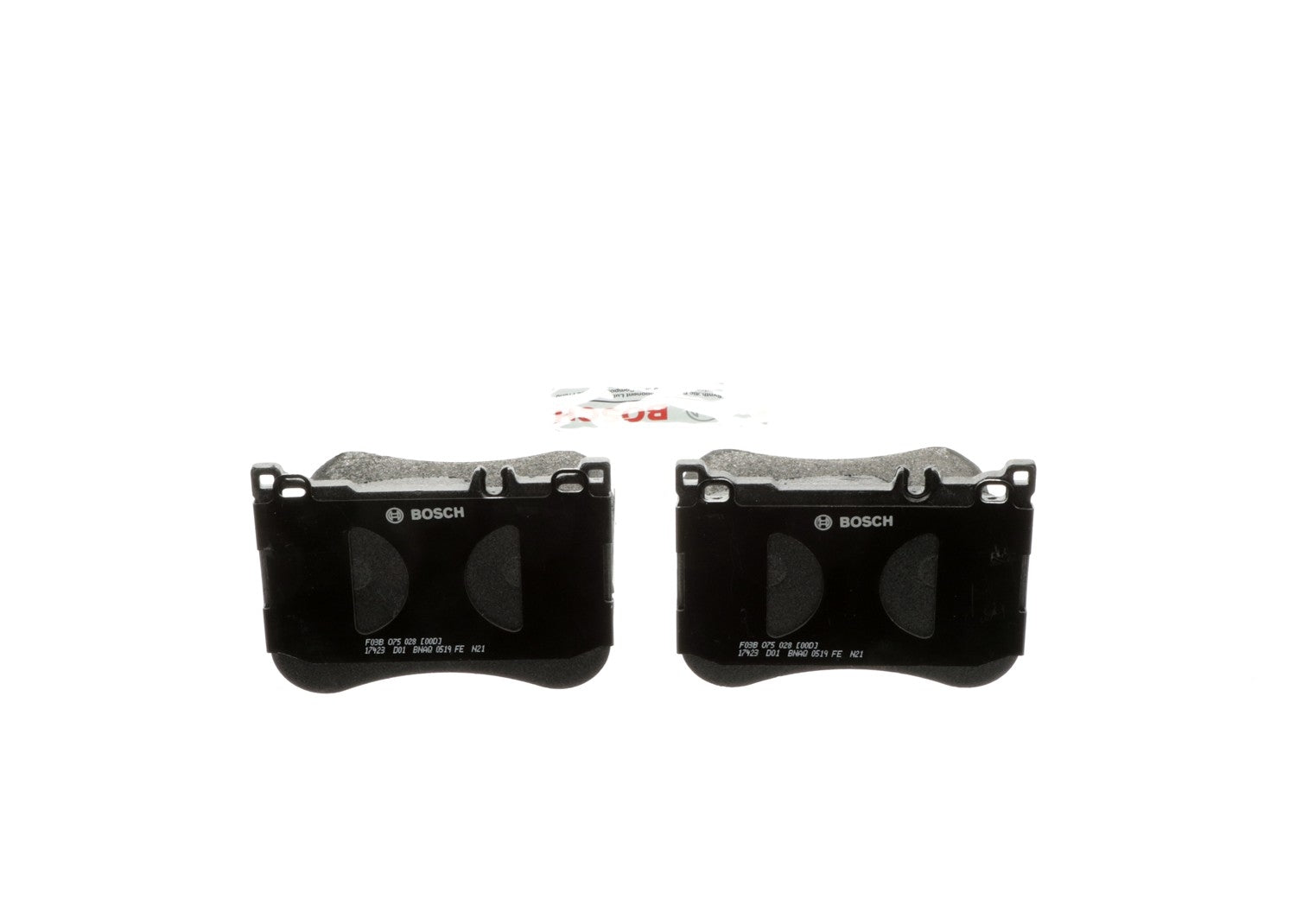 Bosch Disc Brake Pad Set top view frsport BP1688