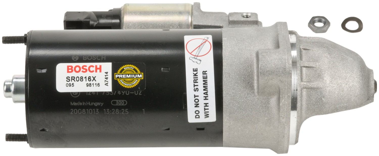 Bosch Starter Motor SR0816X