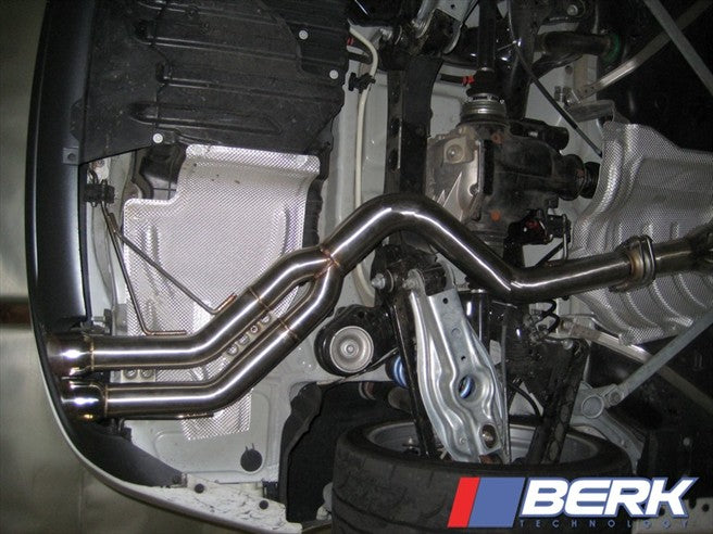 Berk Technology BMW 135i 08-up Axleback Race Exhaust Muffler Delete
