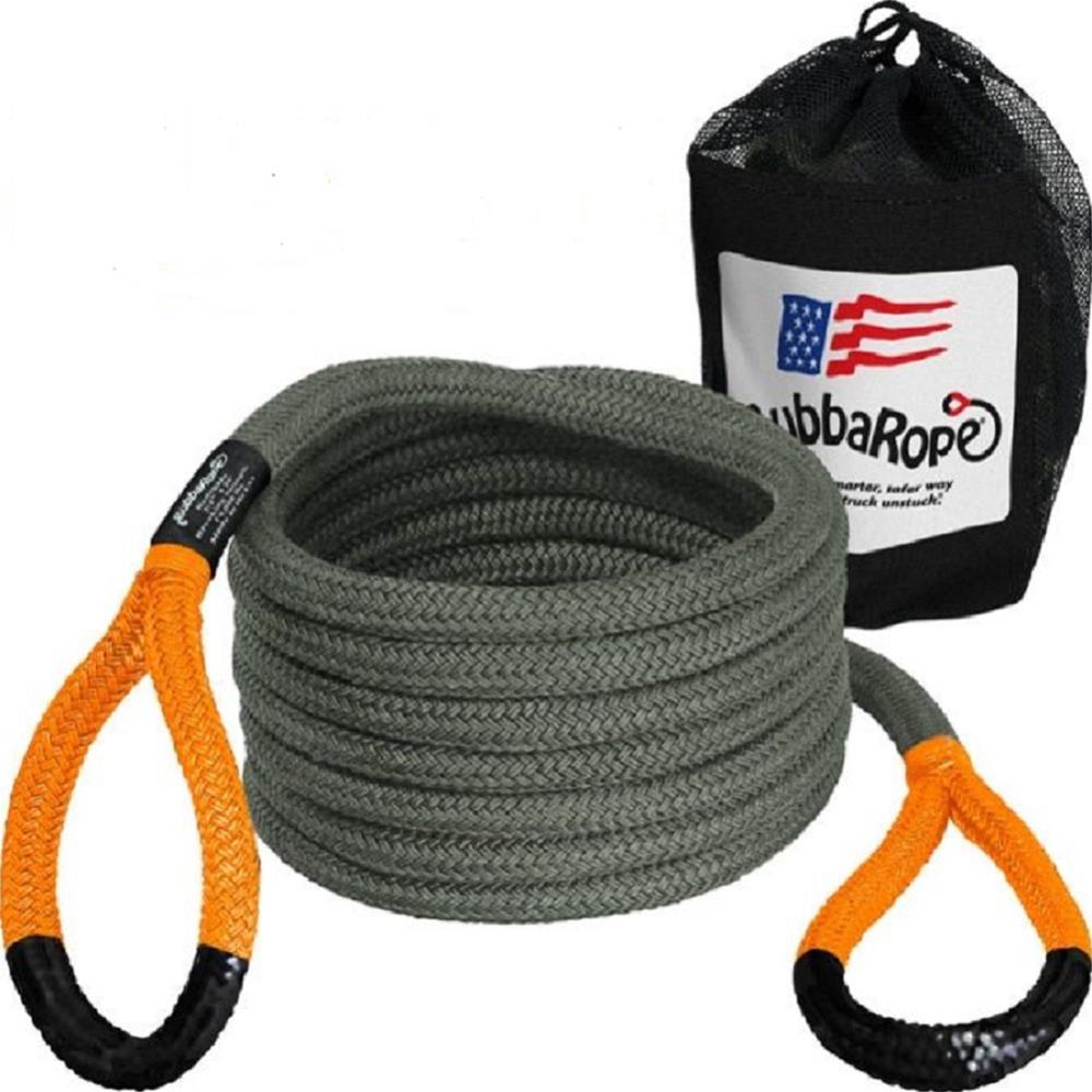Bubba Gear Jeep Recovery Gear Set 3/4in x 30ft Gray/Orange Tie-Down Straps and Components Tow Straps and Components main image