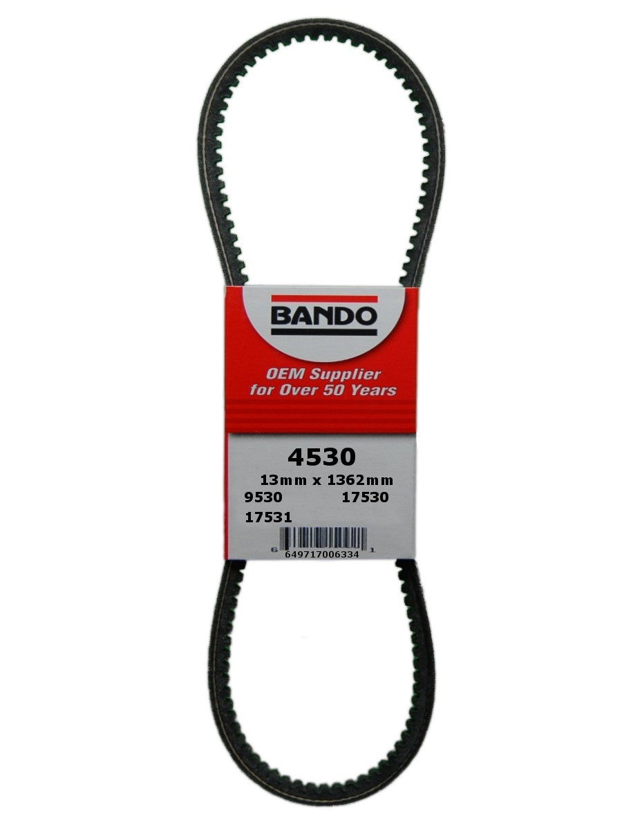 Bando RPF Precision Engineered Raw Edge Cogged V-Belt 4530