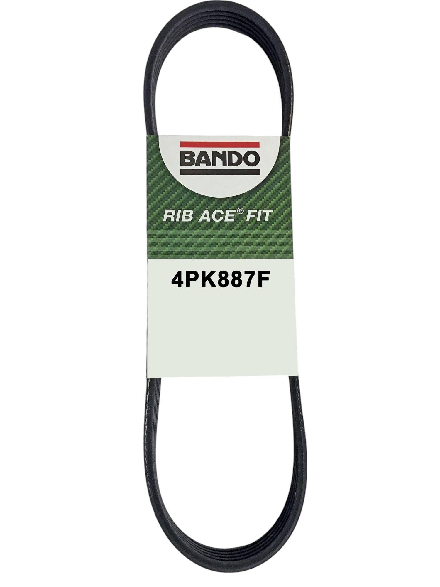 Bando Accessory Drive Belt 4PK887F