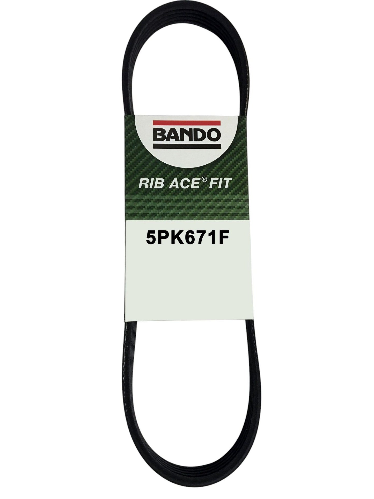 Bando Rib Ace Fit Precision Engineered FIT V-Ribbed Belt 5PK671F