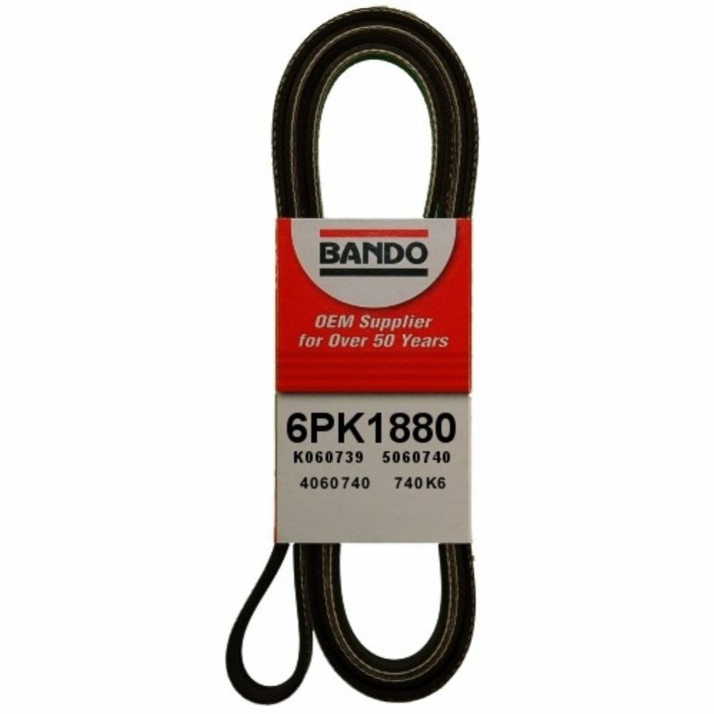 Bando Accessory Drive Belt 6PK1880