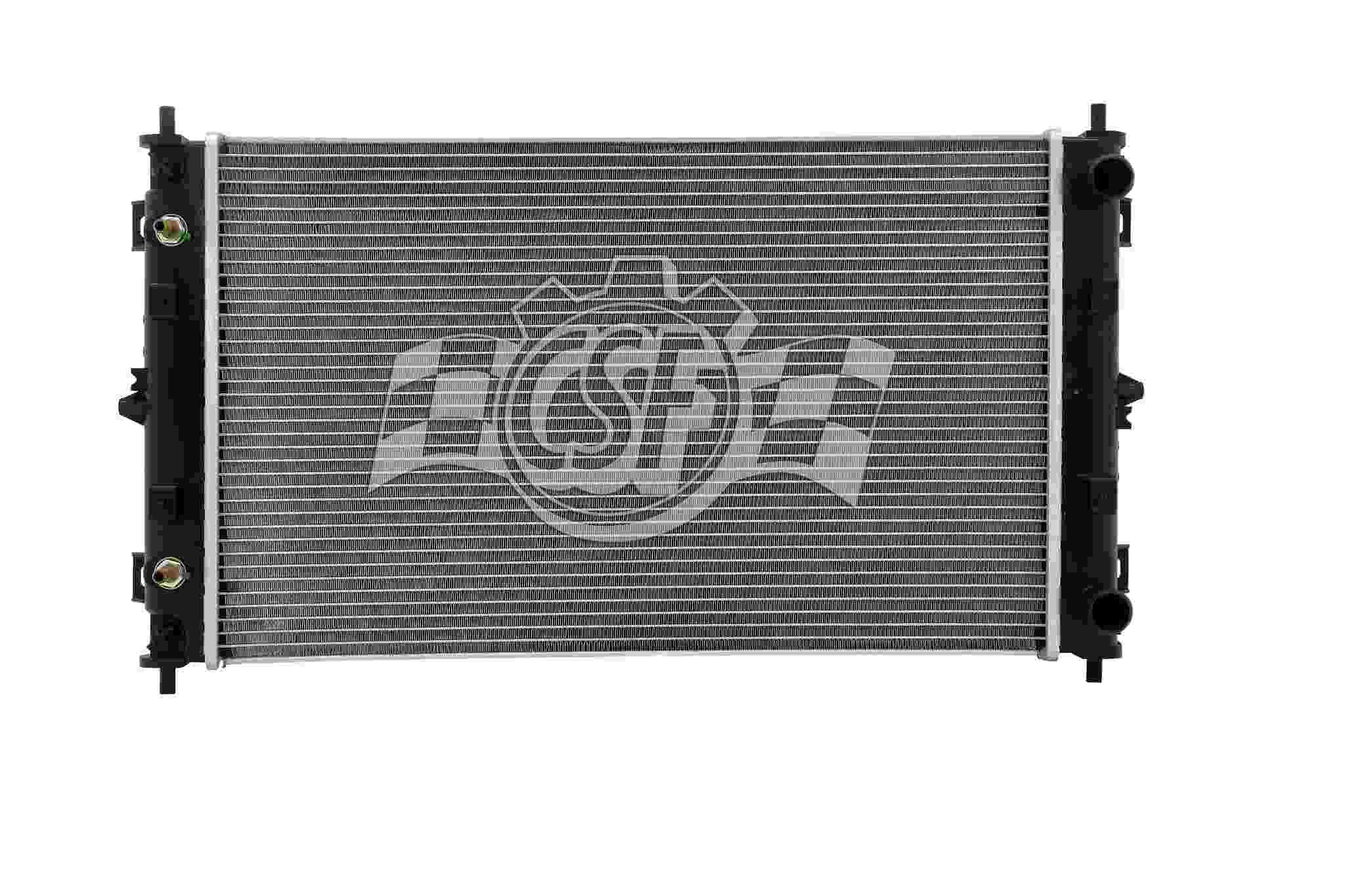CSF 96-00 Plymouth Breeze 2.0L OEM Plastic Radiator 2511