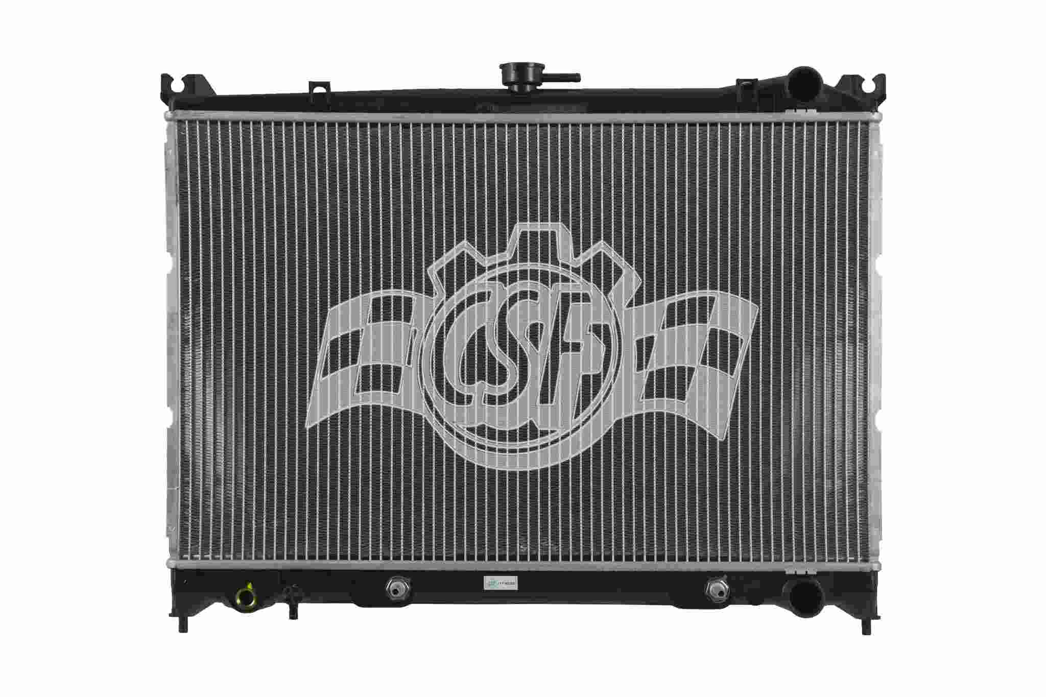 CSF 90-92 Infiniti M30 3.0L OEM Plastic Radiator 2802