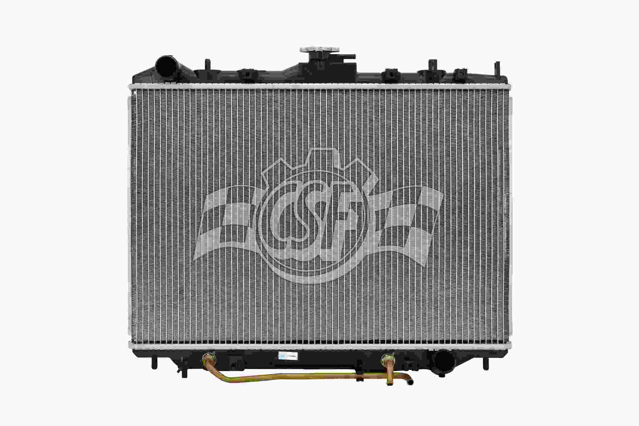 CSF 01-03 Isuzu Rodeo 2.2L OEM Plastic Radiator 2930