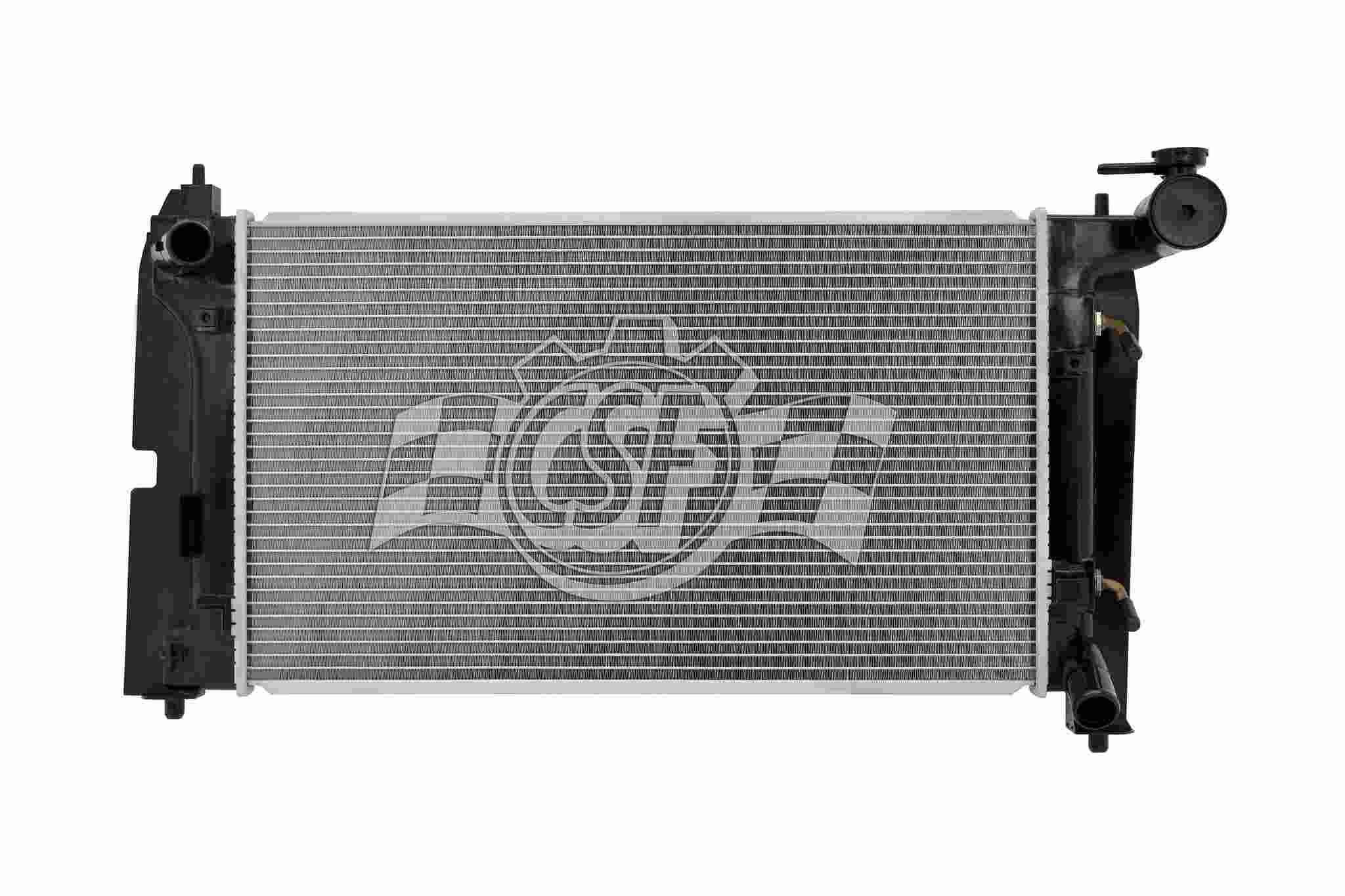 CSF 03-08 Toyota Corolla 1.8L OEM Plastic Radiator 2948