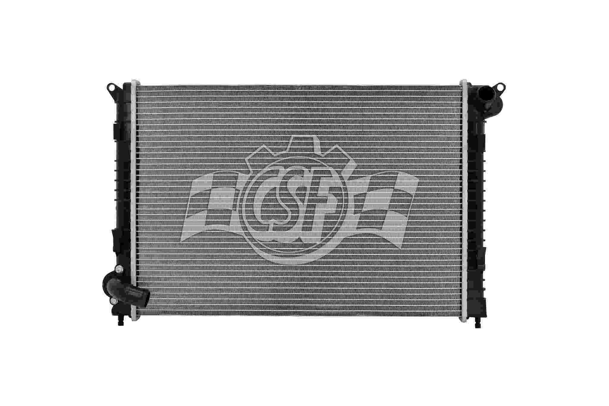 CSF 02-06 Mini Cooper 1.6L OEM Plastic Radiator 3193