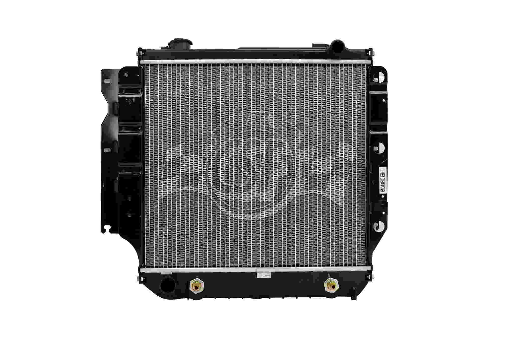 CSF 03-06 Jeep Wrangler 2.4L OEM Plastic Radiator 3244