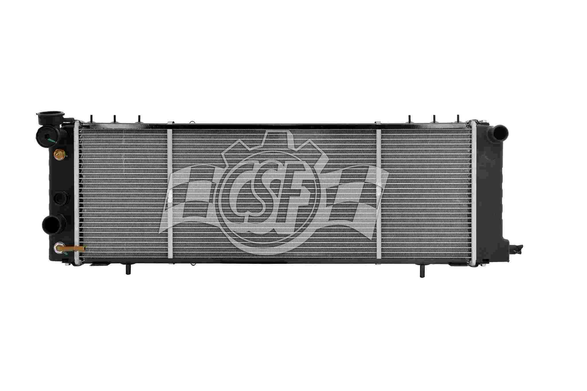 CSF 98-00 Jeep Cherokee 2.5L OEM Plastic Radiator 3251