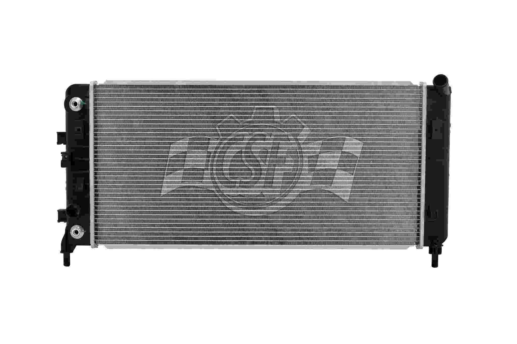 CSF 06-11 Chevrolet Impala 3.5L OEM Plastic Radiator 3262