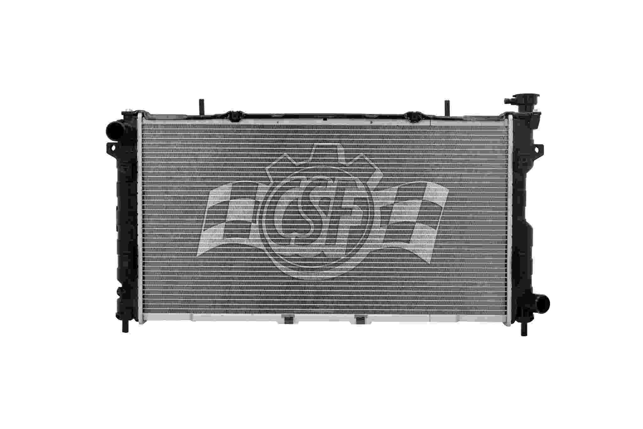 CSF 05-07 Dodge Caravan 2.4L OEM Plastic Radiator 3265