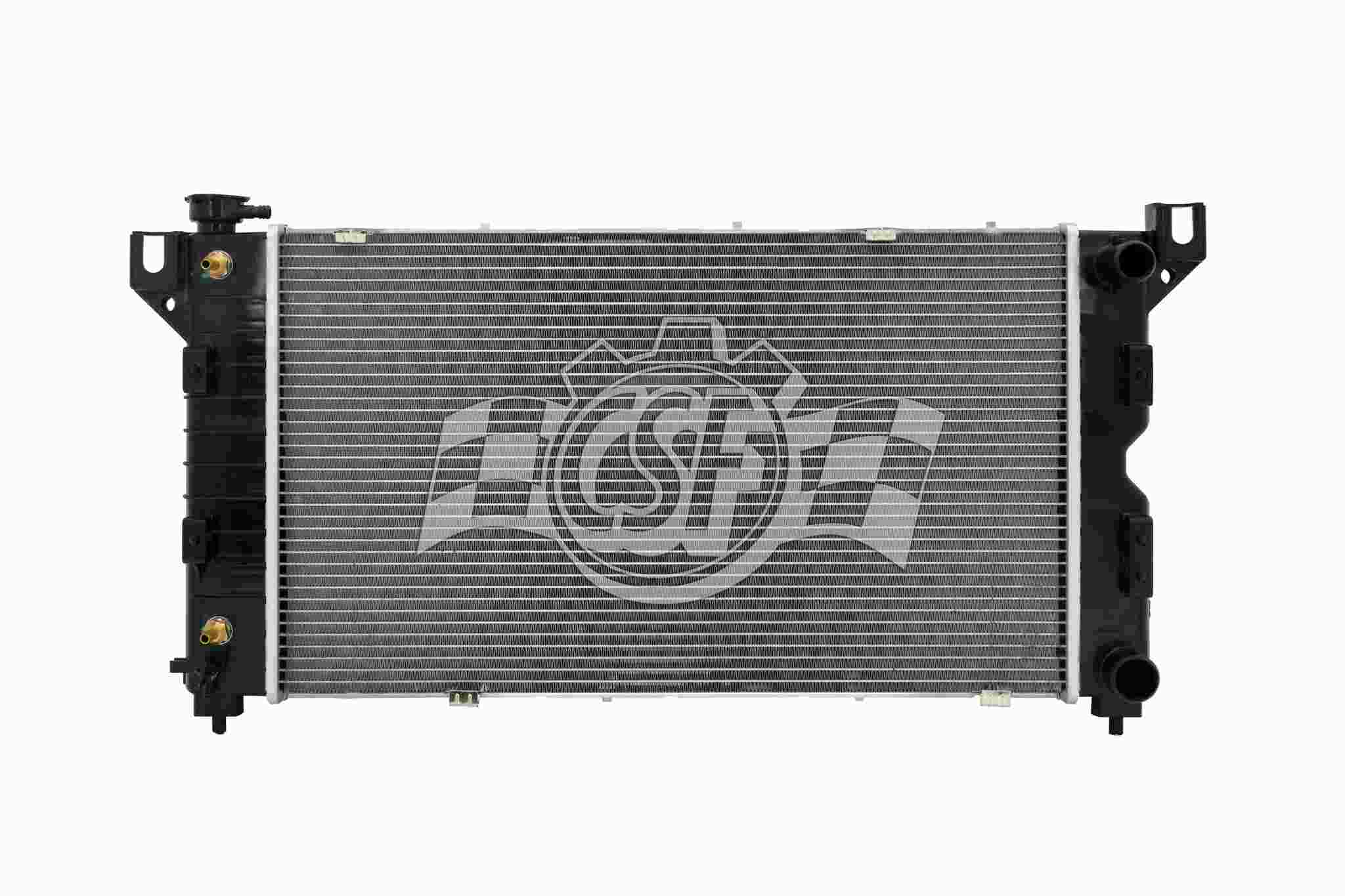CSF 96-00 Dodge Caravan 2.4L OEM Plastic Radiator 3319