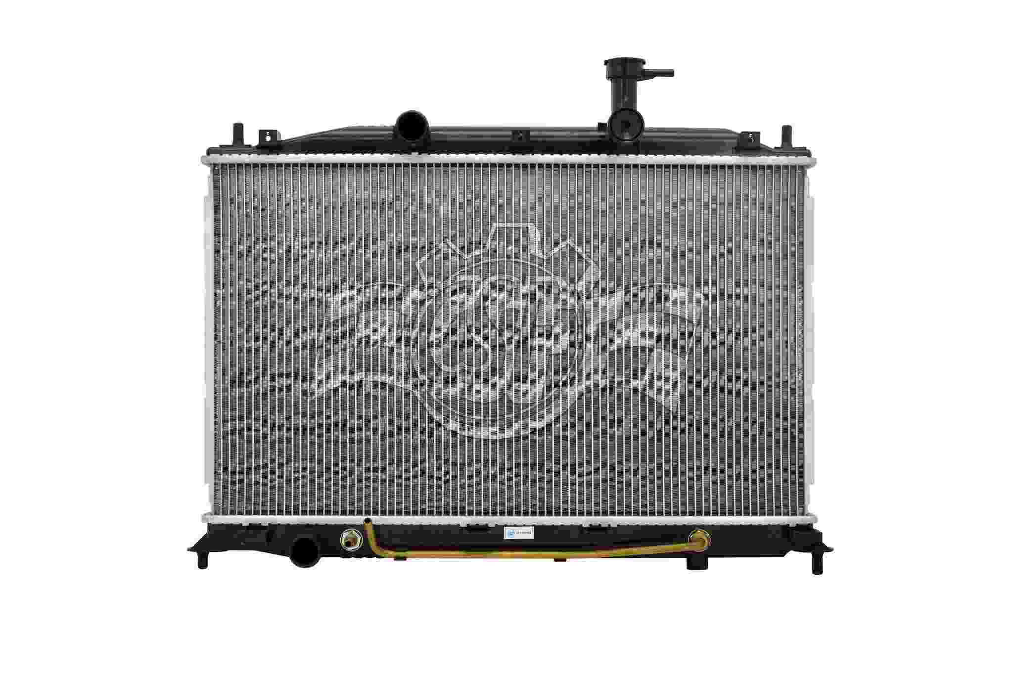 CSF 06-11 Hyundai Accent 1.6L OEM Plastic Radiator 3339