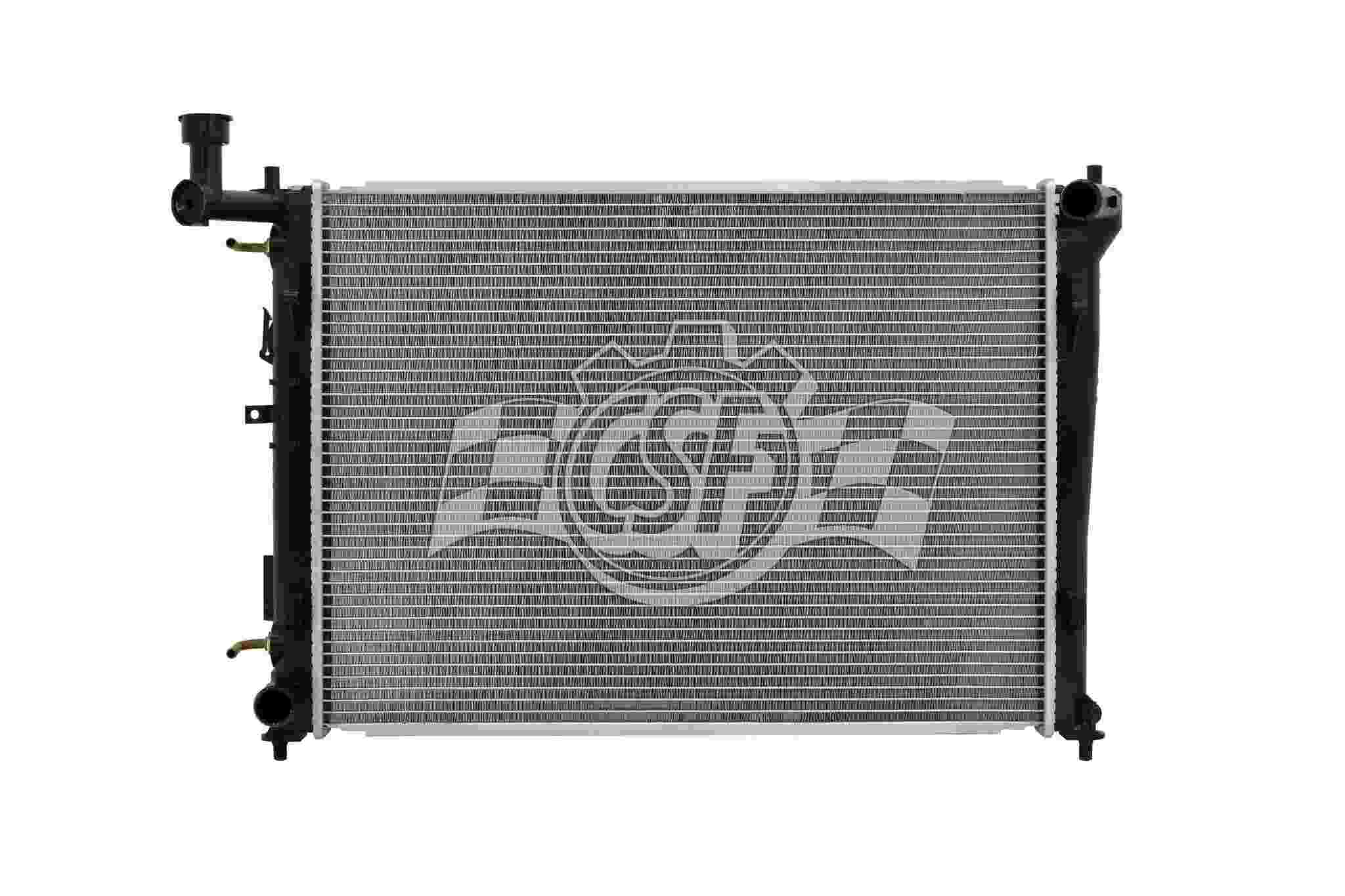 CSF 07-12 Hyundai Elantra 2.0L OEM Plastic Radiator 3340