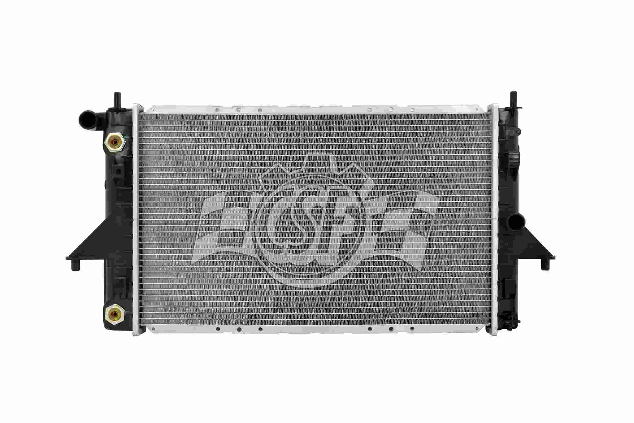 CSF 94-02 Saturn SC1 1.9L OEM Plastic Radiator 3352