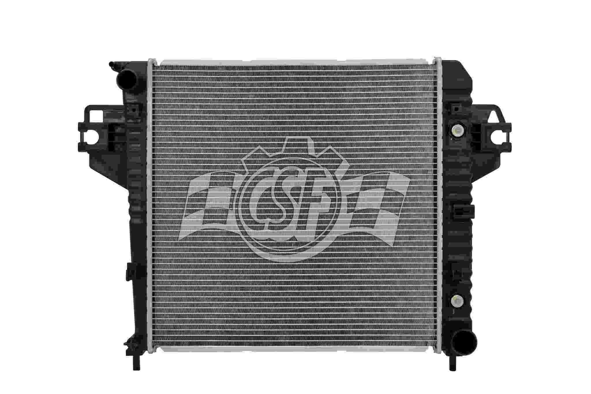 CSF 02-06 Jeep Liberty 3.7L OEM Plastic Radiator 3363