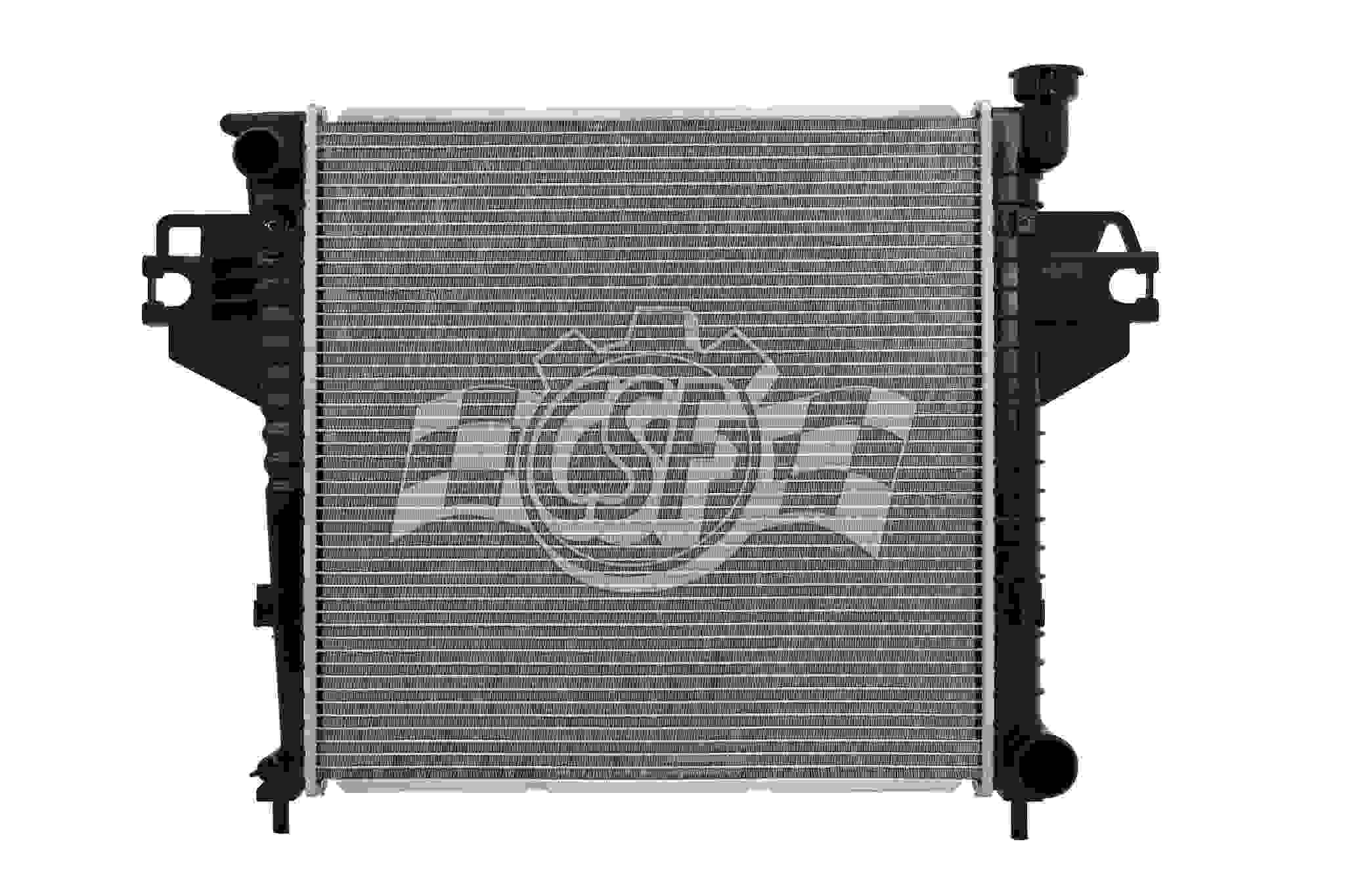 CSF 2007 Jeep Liberty 3.7L OEM Plastic Radiator 3379