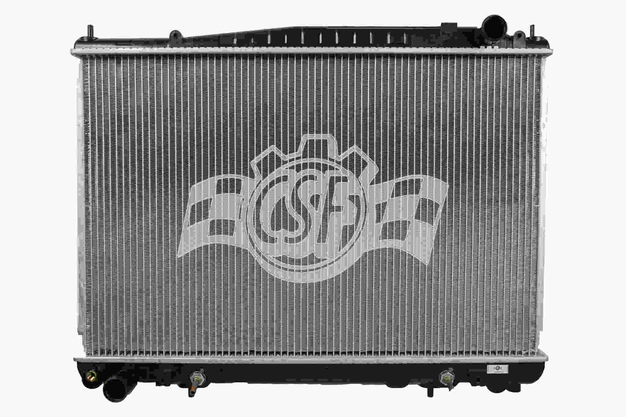 CSF 03-04 Infiniti M45 4.5L OEM Plastic Radiator 3395
