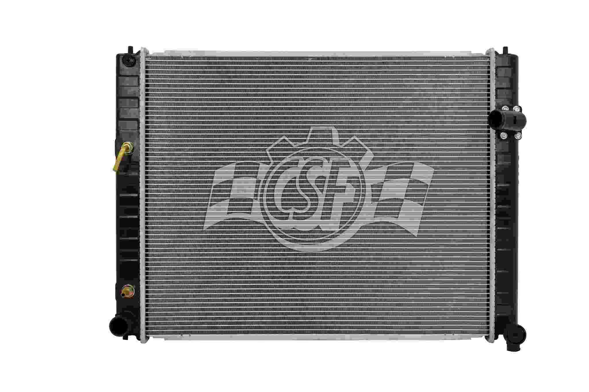 CSF 08-11 Infiniti EX35 3.5L OEM Plastic Radiator 3403