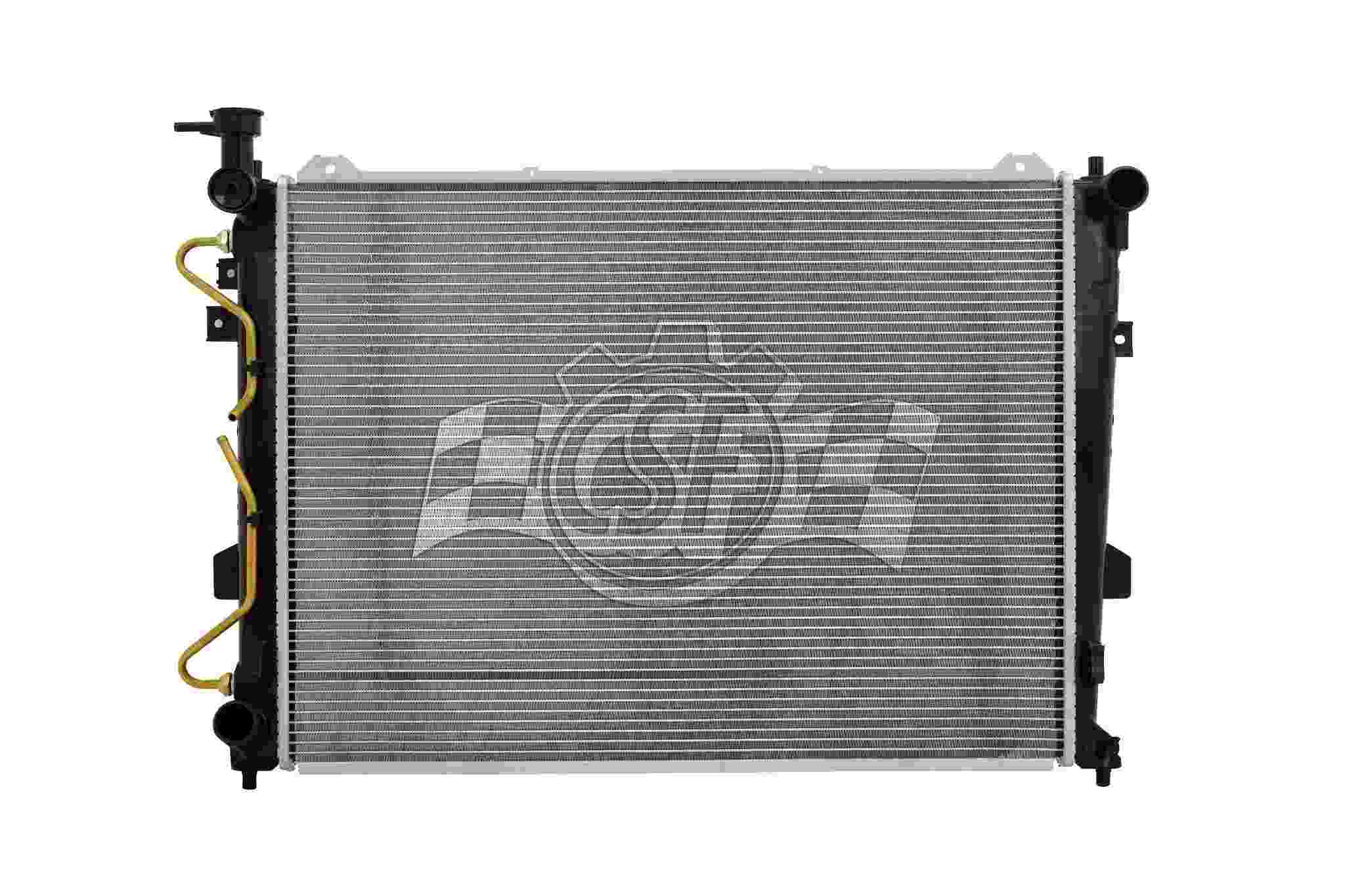 CSF 07-12 Kia Rondo 2.7L OEM Plastic Radiator 3408