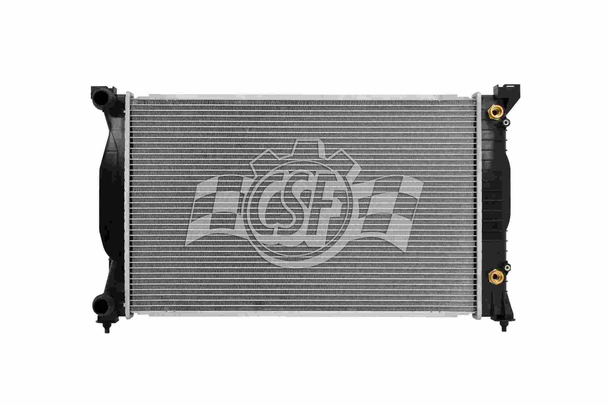 CSF 02-08 Audi A4 1.8L OEM Plastic Radiator 3451