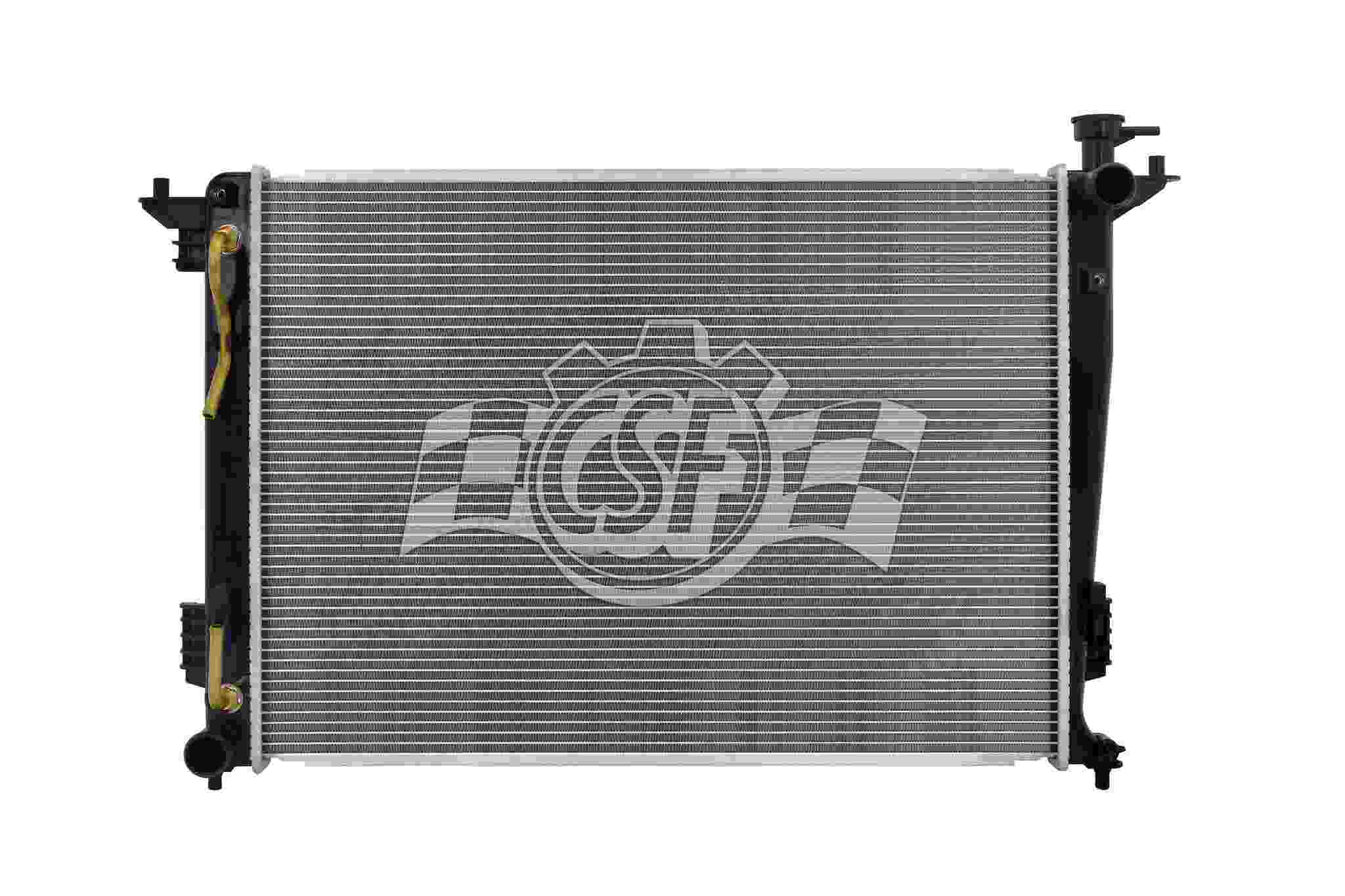 CSF 2011 Kia Sportage 2.0L OEM Plastic Radiator 3487